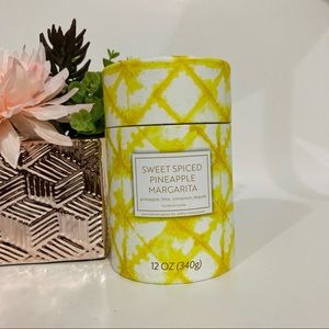 BHG Sweet Spiced Pineapple Margarita Soy Blend Candle 12oz Jar